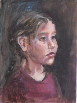 Portrait of a little girl